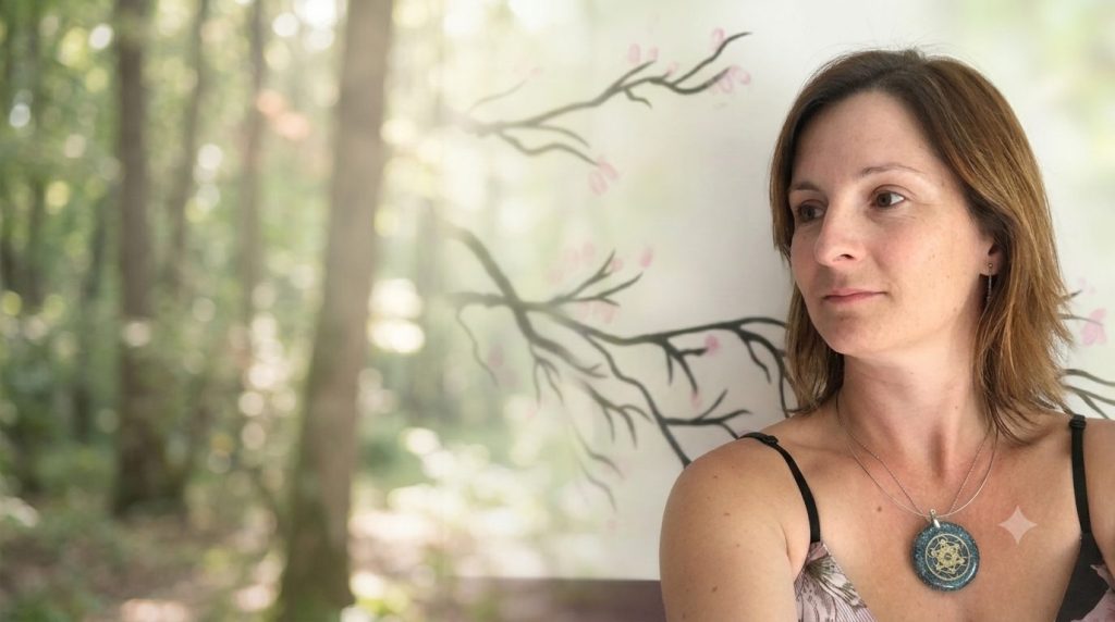 Christelle, énergéticienne chez Chemin de Gaïa, spécialisée en bioénergie et libération transgénérationnelle à distance